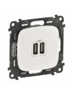 VALENA ALLURE ΠΡ 2ΧUSB ΦΟΡΤ 1500MA PEARL LEGRAND – 754999