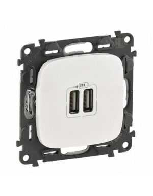 VALENA ALLURE ΠΡ 2ΧUSB ΦΟΡΤ 1500MA PEARL LEGRAND – 754999