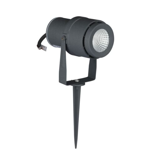 Φωτιστικό Κήπου Καρφί LED 12W Γκρι V-TAC Αδιάβροχο IP65 Πράσινο – 7552