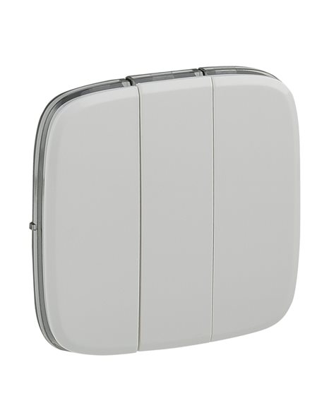 VALENA ALLURE ΠΛΑΚ ΔΙΑΚ 3ΠΛΟΥ WHITE LEGRAND – 755035