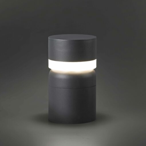 SETE DARK GREY BEACON LED 6W 3000K H25cm FARO – 75521