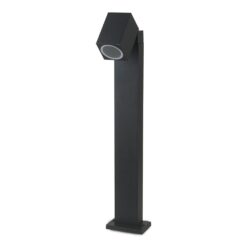 Σποτ Κολωνάκι Κηπού 1xGU10 Μαύρο Αλουμίνιο 120cm IP44 V-TAC – 7554