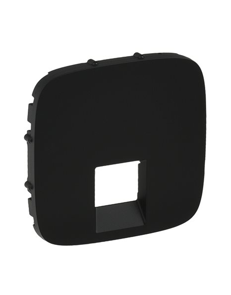 VALENA ALLURE ΠΛΑΚ RJ11/RJ45 BLACK LEGRAND – 755418