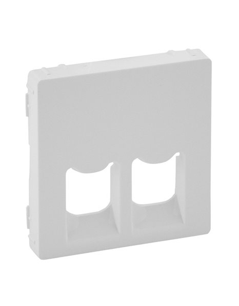 VALENA LIFE ΠΛΑΚ 2ΧRJ11/RJ45 WHITE LEGRAND – 755420