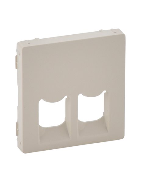 VALENA LIFE ΠΛΑΚ 2ΧRJ11/RJ45 IVORY LEGRAND – 755421