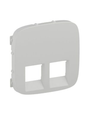 VALENA ALLURE ΠΛΑΚ 2ΧRJ11/RJ45 WHITE LEGRAND – 755425