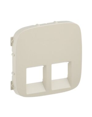 VALENA ALLURE ΠΛΑΚ 2ΧRJ11/RJ45 IVORY LEGRAND – 755426