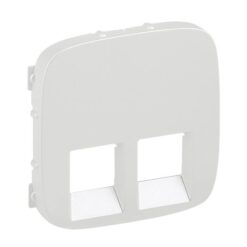 VALENA ALLURE ΠΛΑΚ 2ΧRJ11/RJ45 PEARL LEGRAND – 755429