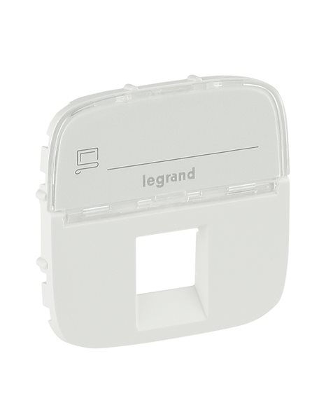 VALENA ALLURE ΠΛΑΚ RJ45 ΕΤΙΚ WHITE LEGRAND – 755475