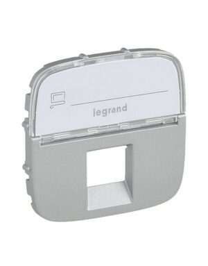 VALENA ALLURE ΠΛΑΚ RJ45 ΕΤΙΚ ALUM LEGRAND – 755477