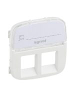 VALENA ALLURE ΠΛΑΚ 2XRJ45 ΕΤΙΚ WHITE LEGRAND – 755485