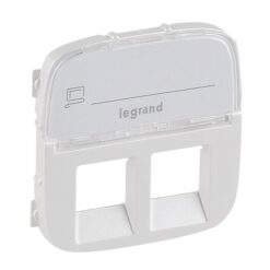 VALENA ALLURE ΠΛΑΚ 2XRJ45 ΕΤΙΚ PEARL LEGRAND – 755489