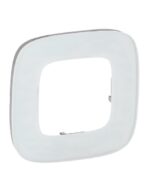 VALENA ALLURE ΠΛΑΙΣΙΟ 1Θ WHITE GLASS LEGRAND – 755541