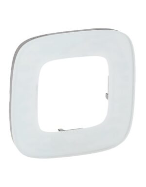 VALENA ALLURE ΠΛΑΙΣΙΟ 1Θ WHITE GLASS LEGRAND – 755541