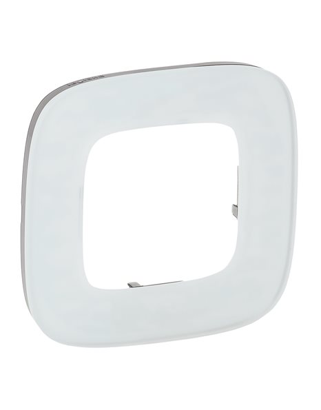 VALENA ALLURE ΠΛΑΙΣΙΟ 1Θ WHITE GLASS LEGRAND – 755541