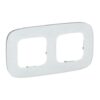 VALENA ALLURE ΠΛΑΙΣΙΟ 2Θ WHITE GLASS LEGRAND – 755542