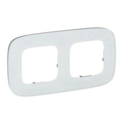 VALENA ALLURE ΠΛΑΙΣΙΟ 2Θ WHITE GLASS LEGRAND – 755542