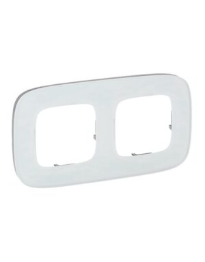 VALENA ALLURE ΠΛΑΙΣΙΟ 2Θ WHITE GLASS LEGRAND – 755542