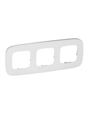 VALENA ALLURE ΠΛΑΙΣΙΟ 3Θ WHITE GLASS LEGRAND – 755543