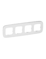 VALENA ALLURE ΠΛΑΙΣΙΟ 4Θ WHITE GLASS LEGRAND – 755544