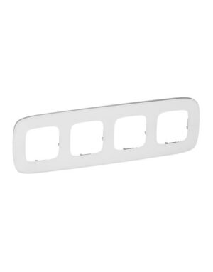 VALENA ALLURE ΠΛΑΙΣΙΟ 4Θ WHITE GLASS LEGRAND – 755544