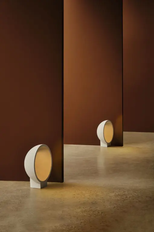 GAIA Φωτιστικό Κωλονάκι Κήπου Μπεζ Τσιμέντο LED 6W 2700K IP55 – 75564FR