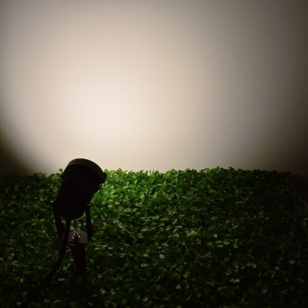 GloboStar® 75582 Προβολάκι Κήπου Καρφωτό – Δαπέδου Bridgelux COB LED 10W 1150lm 35° DC 12-24V Αδιάβροχο IP67 Φυσικό Λευκό 4500K Dimmable