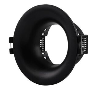 ΣΠΟΤ ΧΩΝΕΥΤΟ ΣΤΑΘΕΡΟ ΠΛΑΣΤΙΚΟ Φ86 GU10 ΜΑΥΡΟ EUROLAMP – 147-52703