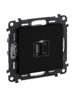 VALENA LIFE ΠΡ 2ΧUSB ΦΟΡΤ A&C 3000MA BLACK – 756306