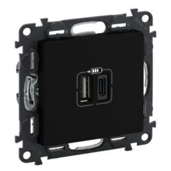 VALENA LIFE ΠΡ 2ΧUSB ΦΟΡΤ A&C 3000MA BLACK – 756306