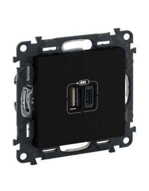 VALENA LIFE ΠΡ 2ΧUSB ΦΟΡΤ A&C 3000MA BLACK – 756306