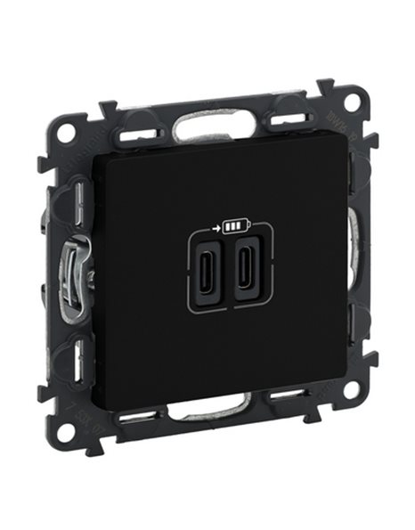 VALENA LIFE ΠΡ 2ΧUSB ΦΟΡΤ ΤΥΠΟΥ C 3000MA BLACK – 756307