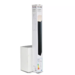 Επιδαπέδιο φωτιστικό κήπου GU10 IP54 Aluminum + PC με Μαύρο σώμα τετράγωνο 80cm V-TAC – 7565