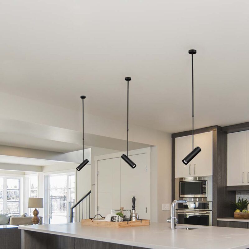 Φωτιστικό Οροφής GU10 V-TAC Μαύρο Ρυθμιζόμενο – 7573