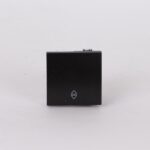 ΔΙΑΚΟΠΤΗΣ 2 MODULES A/R ΜΑΥΡΟ EUROLAMP – 152-20106