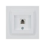 ΠΡΙΖΑ ΤΗΛΕΦΩΝΟΥ MONH RJ 11 ΛΕΥΚΗ EUROLAMP – 152-10138