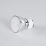 GloboStar® 76006 Σποτ LED GU10 MR11 4W 400lm 120° AC 220-240V με Λευκό Γαλακτερό Γυαλί Ψυχρό Λευκό 6000K – 2 Χρόνια Εγγύηση