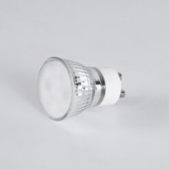 GloboStar® 76006 Σποτ LED GU10 MR11 4W 400lm 120° AC 220-240V με Λευκό Γαλακτερό Γυαλί Ψυχρό Λευκό 6000K – 2 Χρόνια Εγγύηση