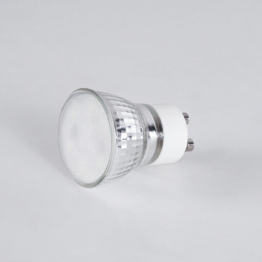 GloboStar® 76006 Σποτ LED GU10 MR11 4W 400lm 120° AC 220-240V με Λευκό Γαλακτερό Γυαλί Ψυχρό Λευκό 6000K – 2 Χρόνια Εγγύηση
