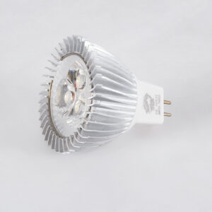 GloboStar® 76020 Σποτ LED GU5.3 MR16 3W 300lm 30° DC 12V IP20 Φ5 x Υ5.2cm Ψυχρό Λευκό 6000K – 2 Χρόνια Εγγύηση
