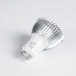 GloboStar® 76031 Σποτ LED GU10 MR16 3W 280lm 45° AC 220-240V IP20 Φ5 x Υ5.5cm Φυσικό Λευκό 4500K – 3 Χρόνια Εγγύηση