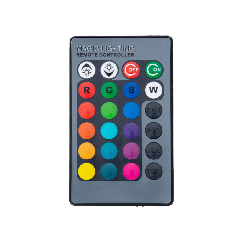 GloboStar® 76066 Σποτ LED E27 MR16 3W 200lm 90° AC 220-240V IP20 Φ5 x Υ8.5cm – Εναλλαγή Φωτισμού μέσω Τηλεχειριστηρίου RGB – Dimmable – 2 Χρόνια Εγγύηση