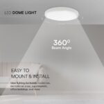 36W LED Πλαφονιέρα Στρογγυλή Φ35cm Λευκή SAMSUNG Chip 3820lm 3000K IP44 V-TAC – 76211-24
