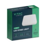 Πλαφονιέρα Οροφής LED 24W SMD 6500K IP44 Λευκού Χρώματος V-TAC – 76291