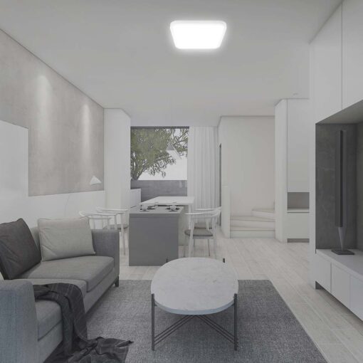 Πλαφονιέρα Οροφής LED 48W 4000K IP44 Λευκού Χρώματος V-TAC – 76311