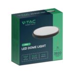 Επιτοίχιο Φωτιστικό LED 18W 3000K IP44 Μαύρου Χρώματος V-TAC – 76331VT