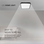 Πλαφονιέρα Οροφής LED 18W SMD 6500K IP44 Μαύρου Χρώματος V-TAC – 76441