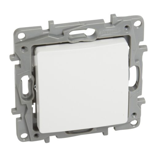 Διακόπτης Απλός Λευκός Legrand Niloe – 764500