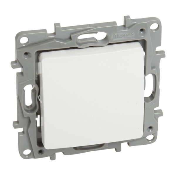 Διακόπτης Απλός Λευκός Legrand Niloe – 764500