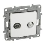 Πρίζα TV-SAT Τερματική Λευκή Legrand Niloe – 764558